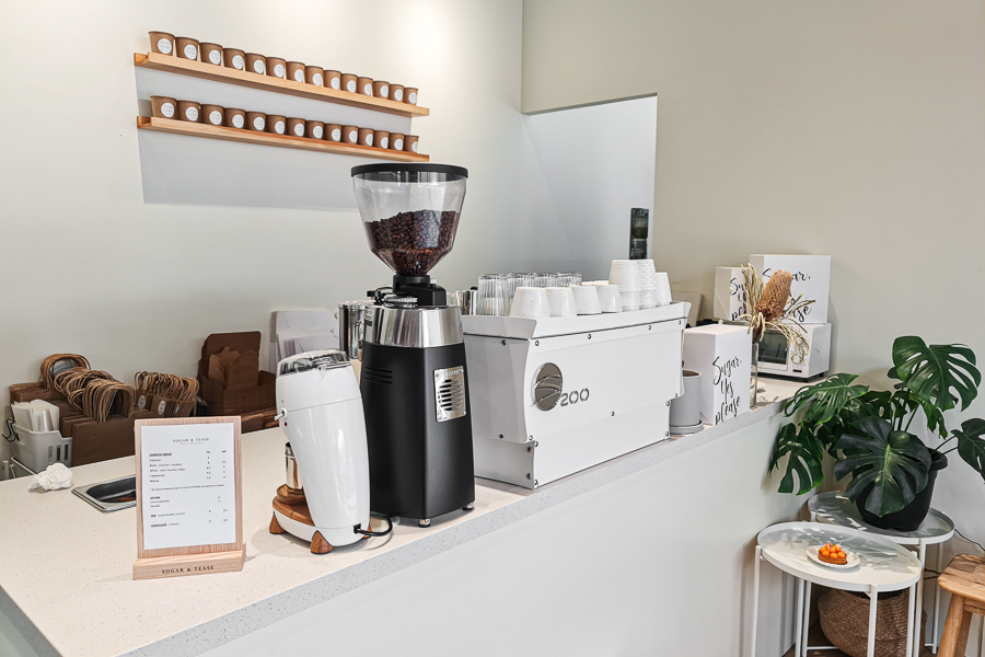 Coffee Counter at Sugar & Tease