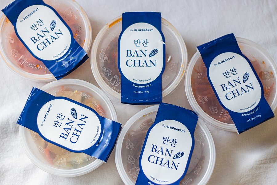 BlueBasket Banchan Packaging