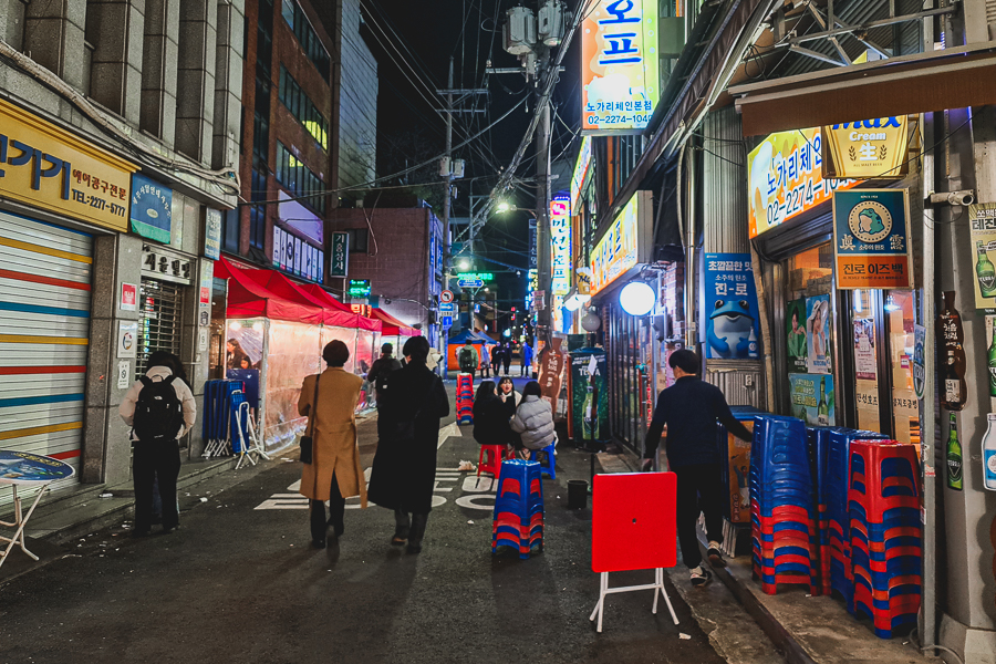 An Alley in Euljiro-3-ga Seoul