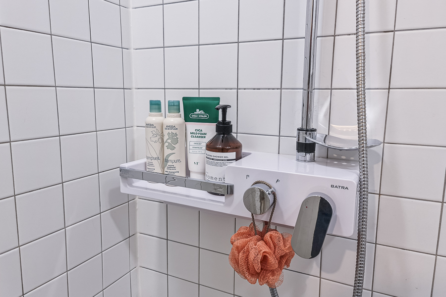 Bathroom Amenities: Shampoo, Conditioner, Facial Cleanser and Body Wash