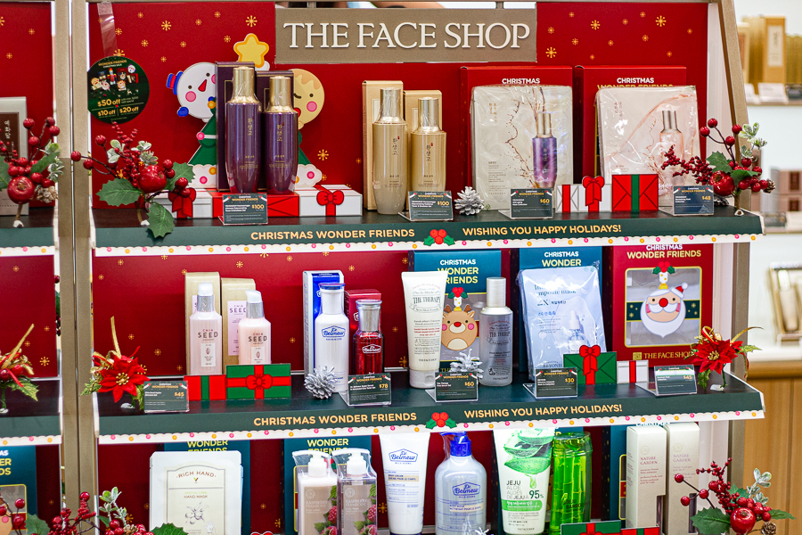 Christmas Gift Sets at THEFACESHOP Singapore