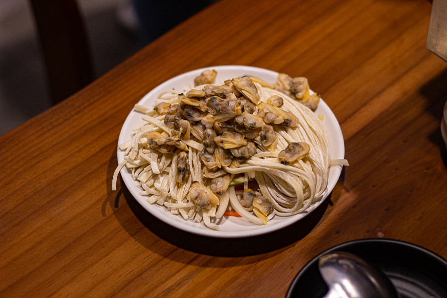 Noodles that Come with the Cypress Steamed Beef