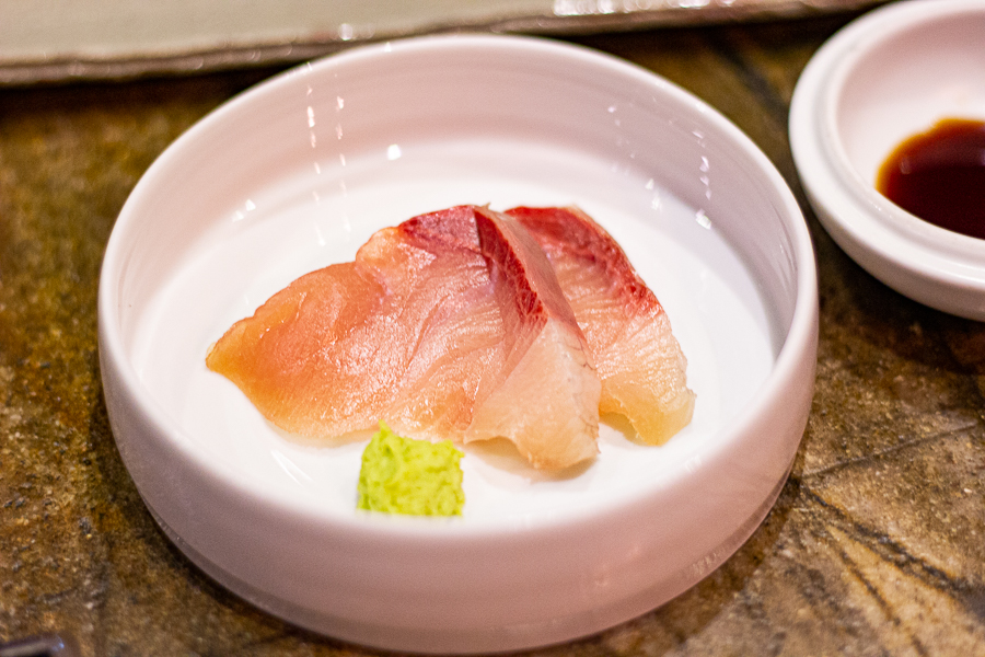 Palate Cleanser - Yellowtail Sashimi