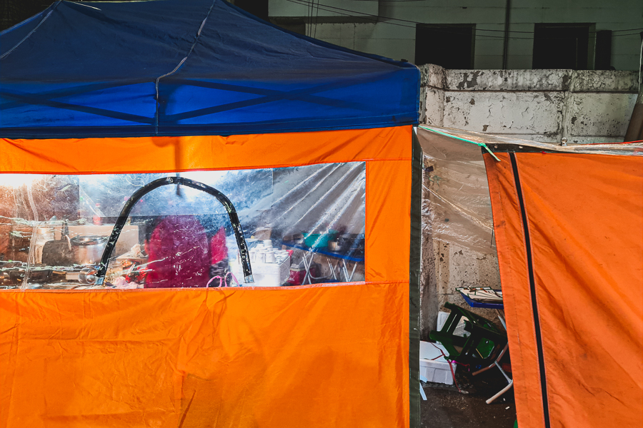 Pojangmacha Tent in Seoul