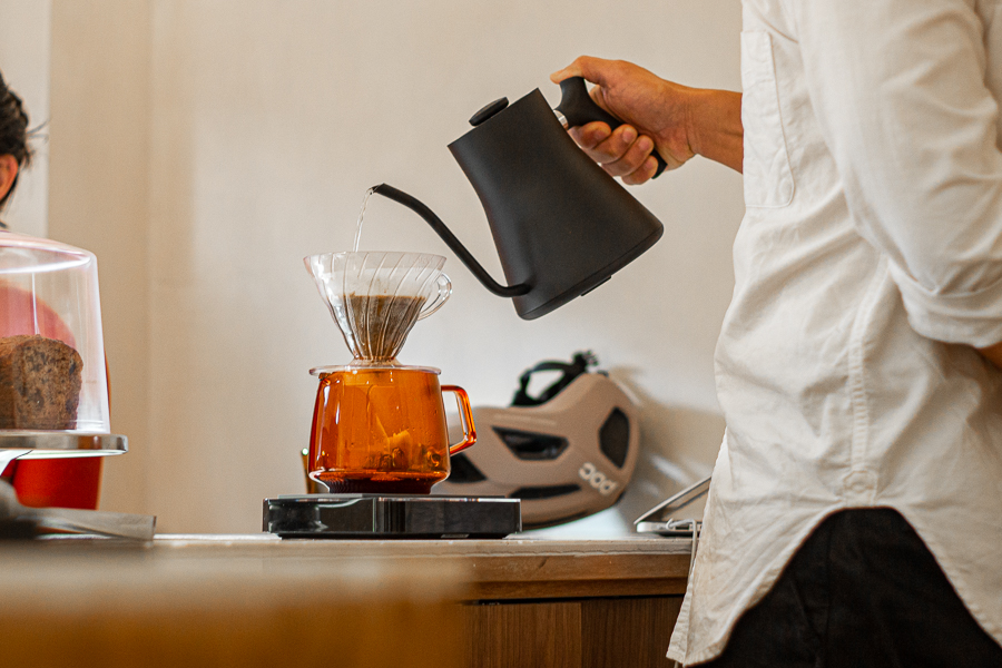 Making a Pourover at DAWN