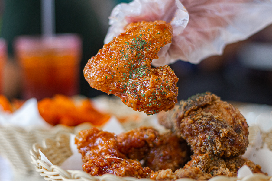 Sweet Spicy Korean Fried Chicken