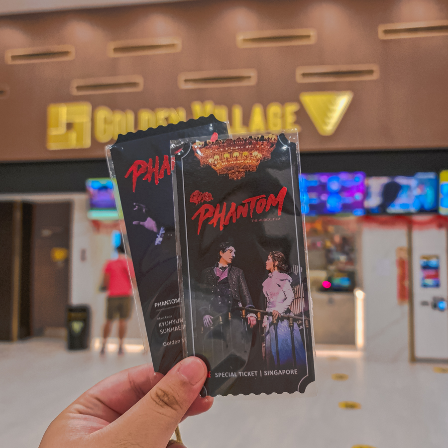 Phantom The Musical Live Tickets Singapore