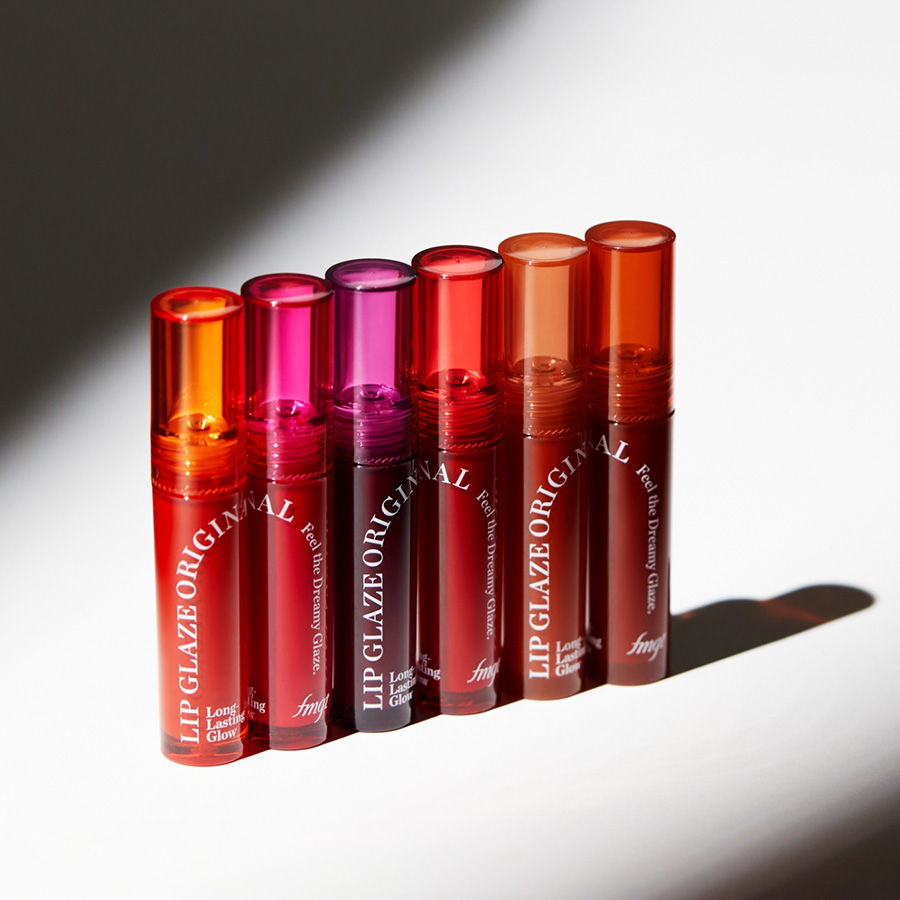 THEFACESHOP's line of fmgt Lip Glaze