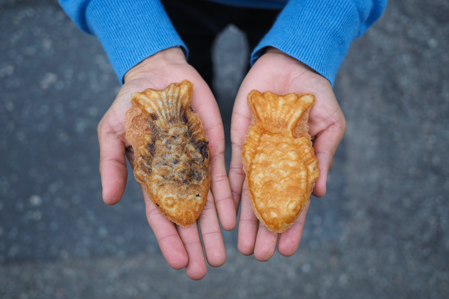 Korean Street Food: Fish Shaped Pumpkin Spice Bread or Bungeobbang