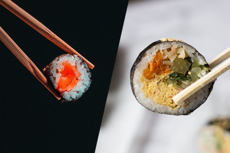Kimbap vs Sushi What’s The Difference Between The Two?