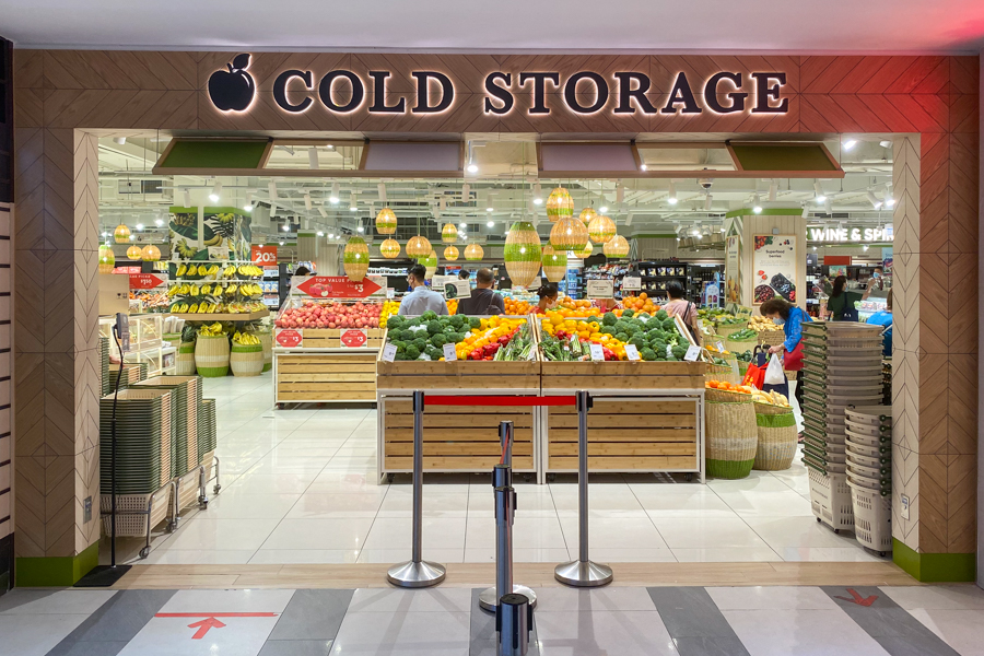 Entrance to Cold Storage Compass One