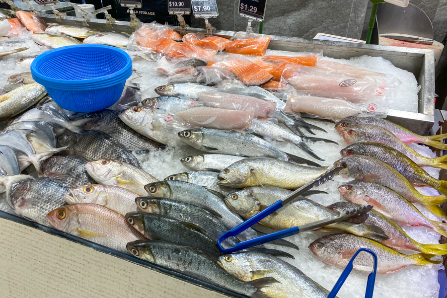 Fresh Fish Counter at Cold Storage Sengkang