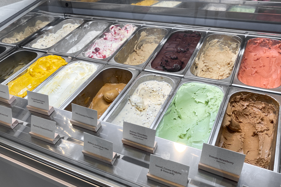 Flavours at 99 Coffee and Gelato