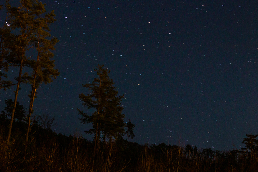 Star FIlled Sky at Lago Vista Pocheon