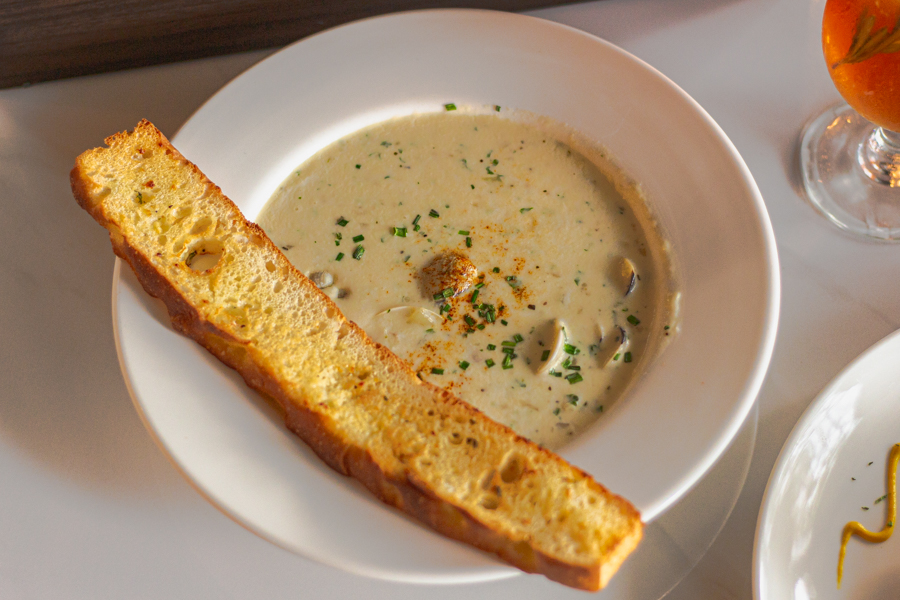 Boston Clam Chowder from Spruce Cafe Singapore