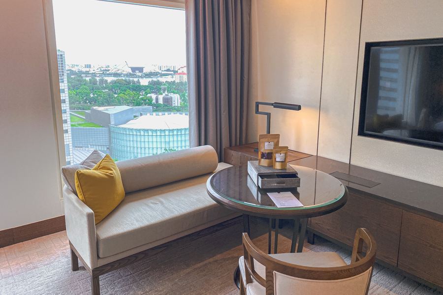 Round Table and Sofa in Conrad Centennial Singapore