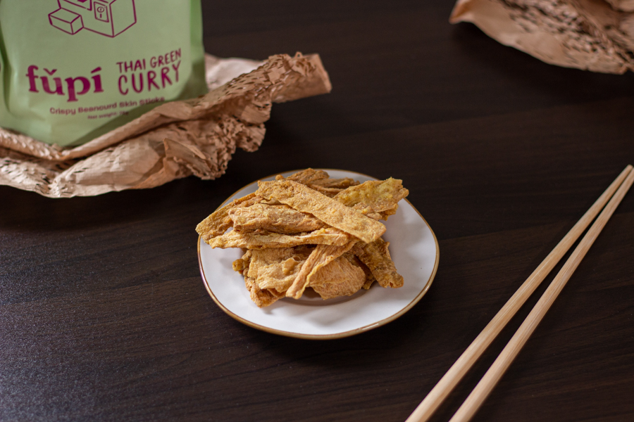 Fupi Thai Green Curry Beancurd Skin Snack