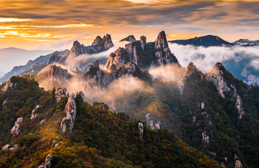 Seoraksan in South Korea