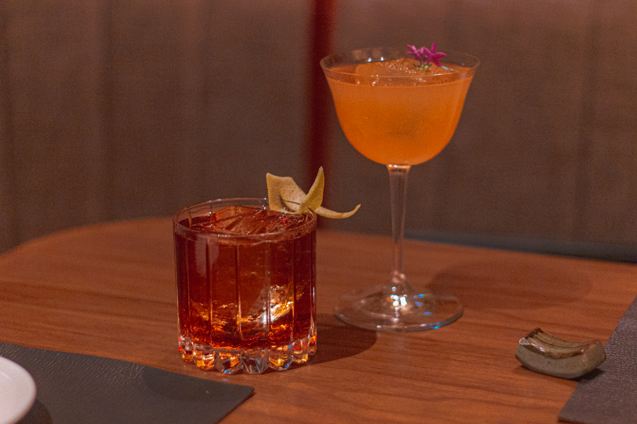 Japanese Inspired Cocktails from Wakuda - Wakuda Negroni and Competent