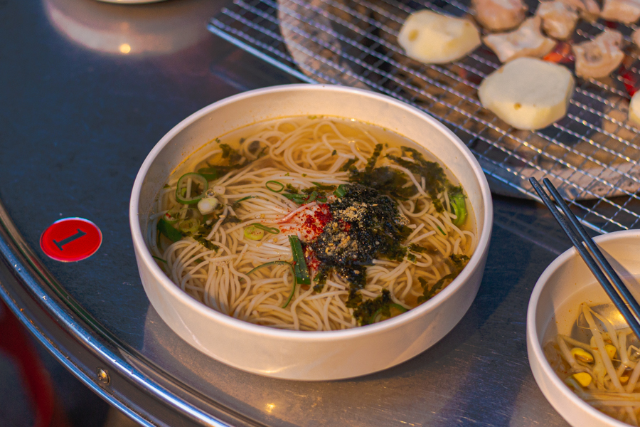 A Bowl of Janchi Guksu