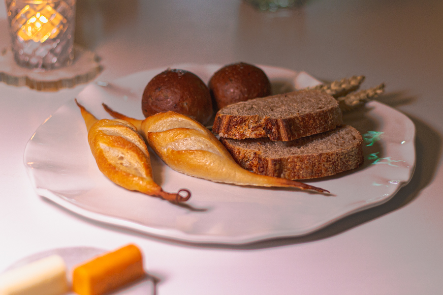 Ce Soir Bread Served At Start of Meal