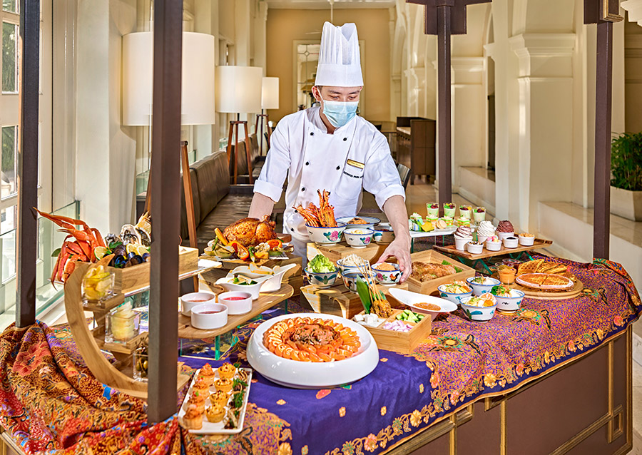 English Afternoon Tea Buffet with National Day Delights