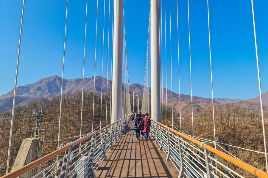 Hantan River Sky Bridge Pocheon