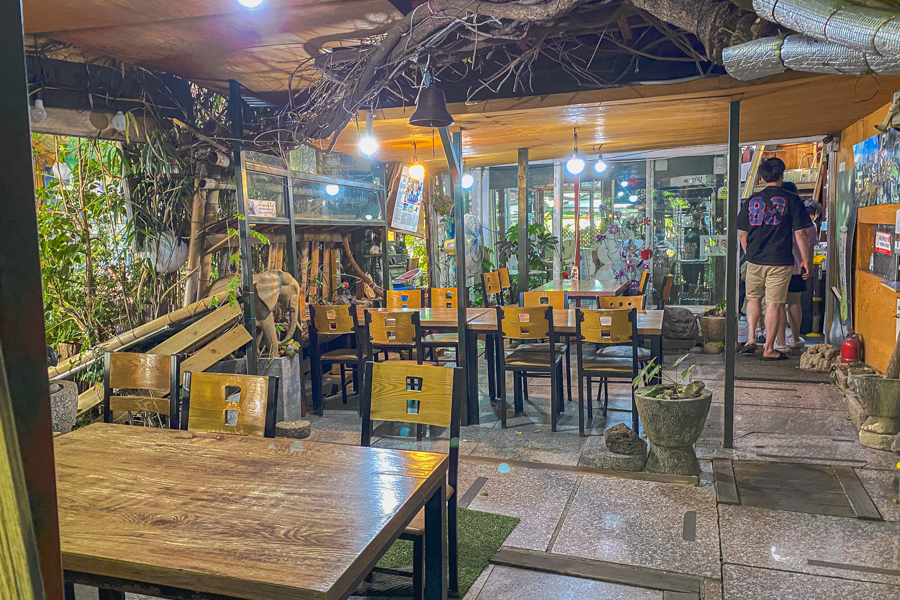 Interior of 남천녹차팥빙수 in Busan