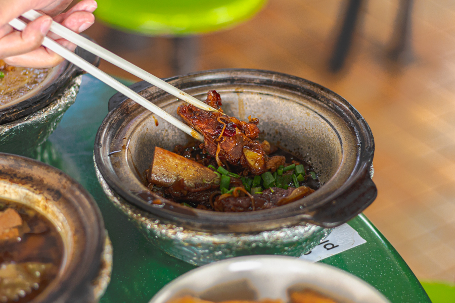 A bowl of Dry Bak Kut Teh from Feng Xiang BKT