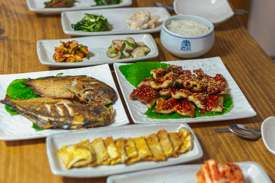 Korea Farm Stay Local Food