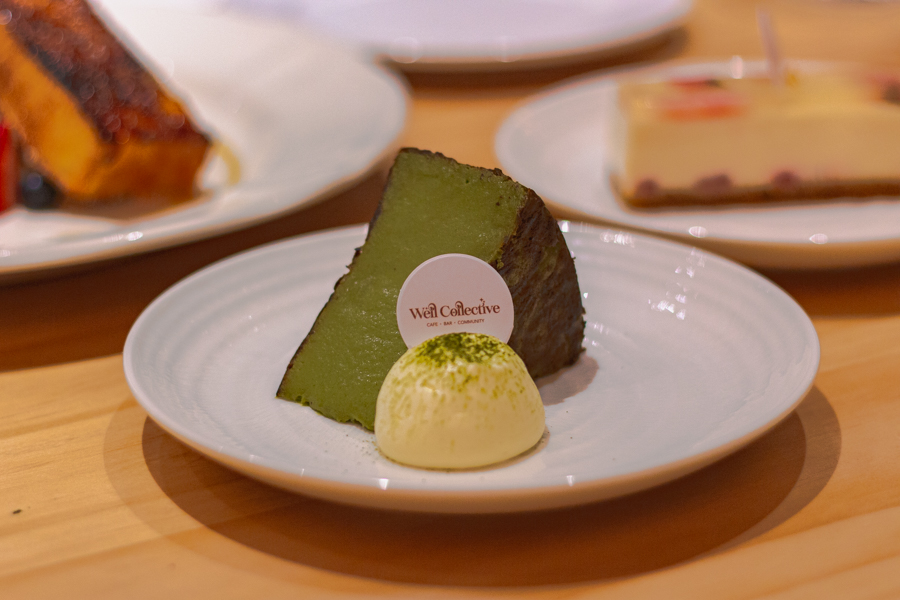 Matcha Basque Cheesecake