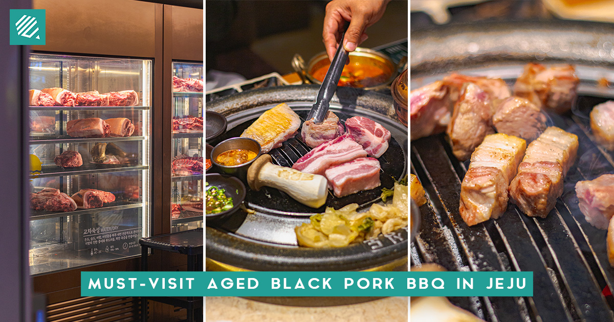 Sukseongdo Jeju (숙성도) One Of The Best Aged Black Pork BBQ in Downtown