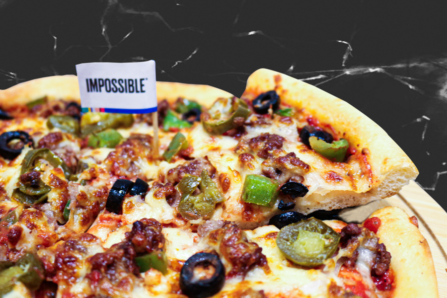 The Impossible Pizza made by Canadian 2-For-1 Pizza