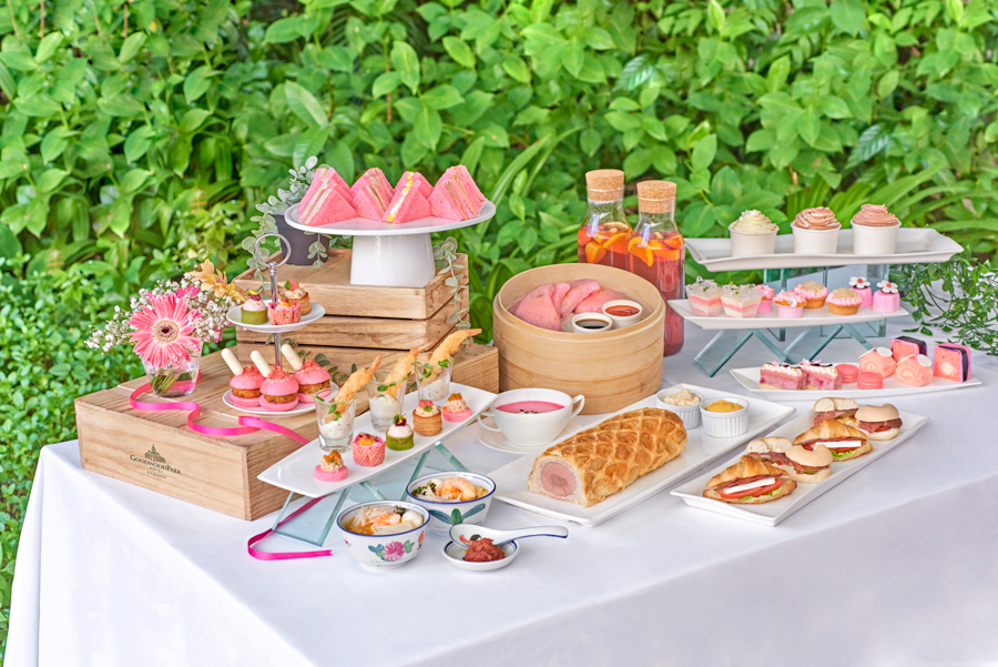 The English Afternoon Tea Buffet with Local Favourites & Rosy Delights at Goodwood Park Hotel