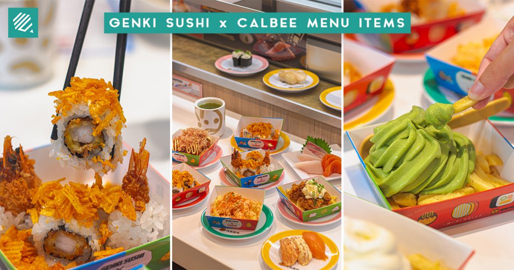 Genki Sushi x Calbee Cover Photo