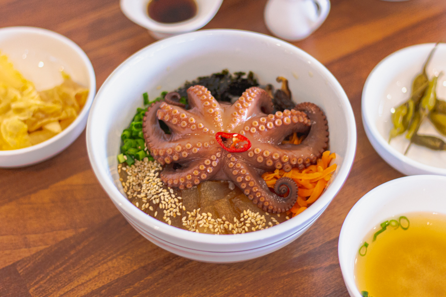 Jeju Octopus BIbimbap