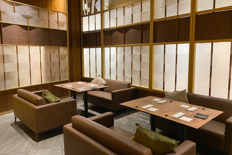 Kissajin Omakase Restaurant Interior