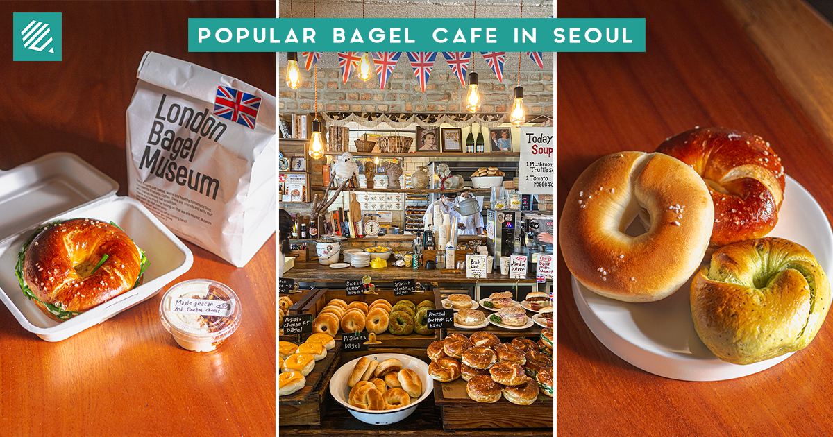London Bagel Museum Popular Bakery Cafe in Anguk, Seoul Try The