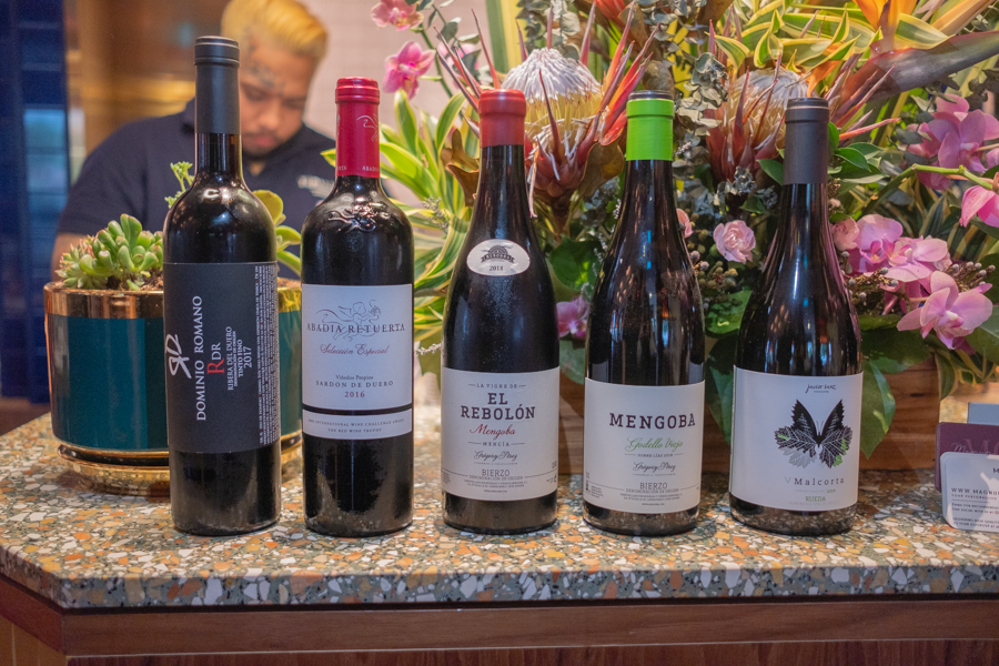 A selection of five Spanish wines from Magnum Opus Wines