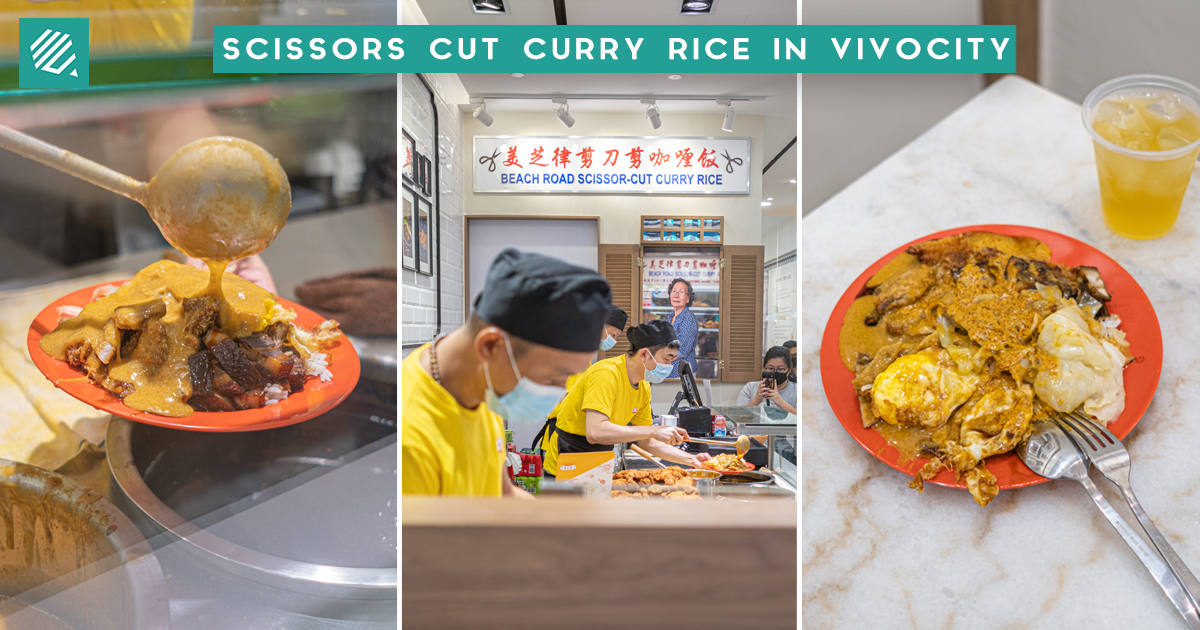 Beach Road Scissors Cut Curry Rice Opens New Outlet At VivoCity