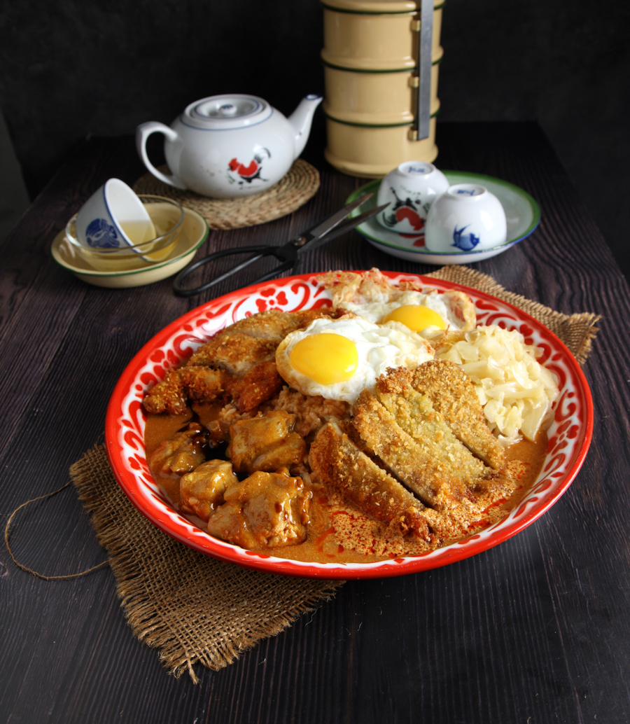 The Sharing Set from Beach Road Scissors Cut Curry Rice 