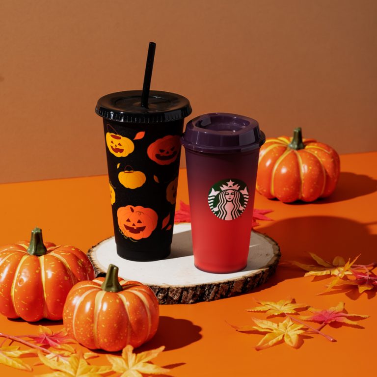 Halloween Starbucks Cup 2024 India Beret Ceciley