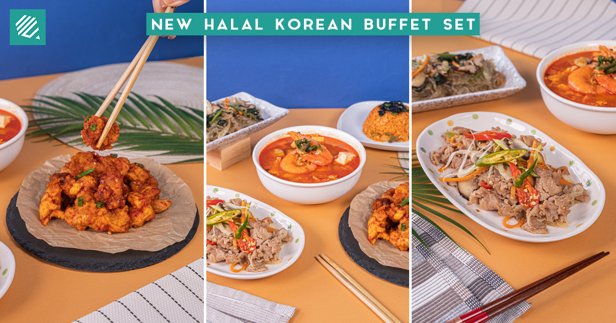 have-a-halal-korean-buffet-feast-at-home-with-stamford-catering