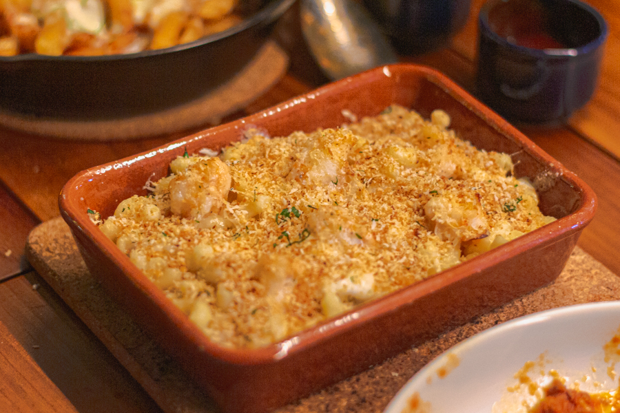 Garlic Prawn Mac & Cheese