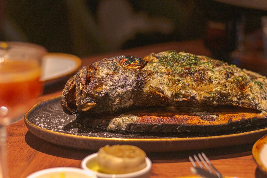 Grilled Whole Aged Grouper