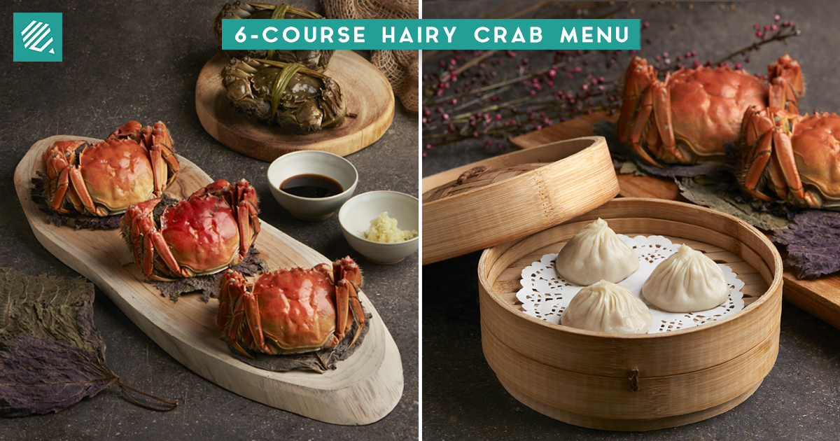 Try Hairy Crab Xiao Long Bao, Hairy Crab Roe Vermicelli In 6Course Set