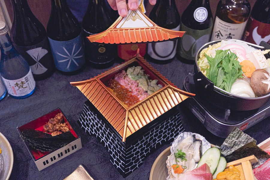 SENS Dining_Yagura Ketsuga Sushi Box