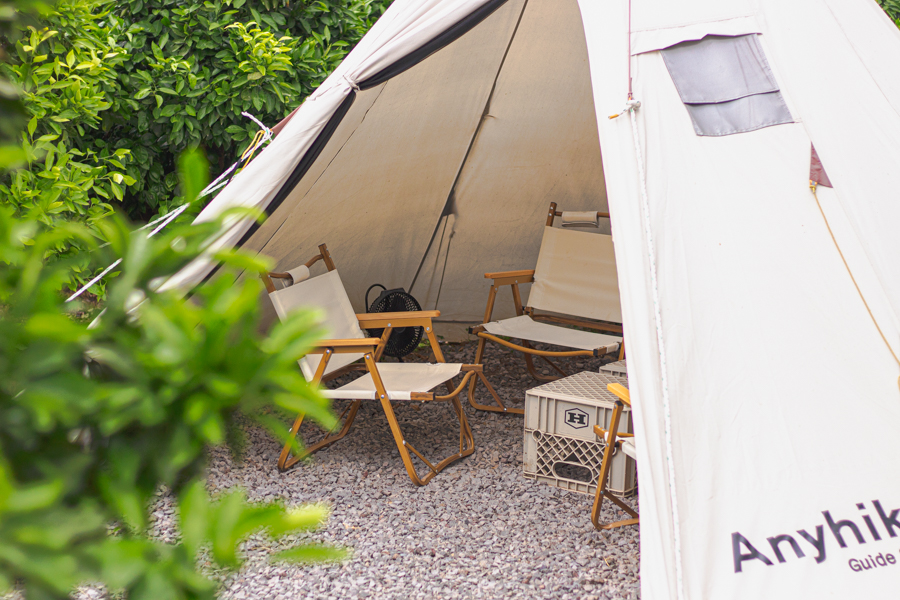 bsml jeju cafe tent seating