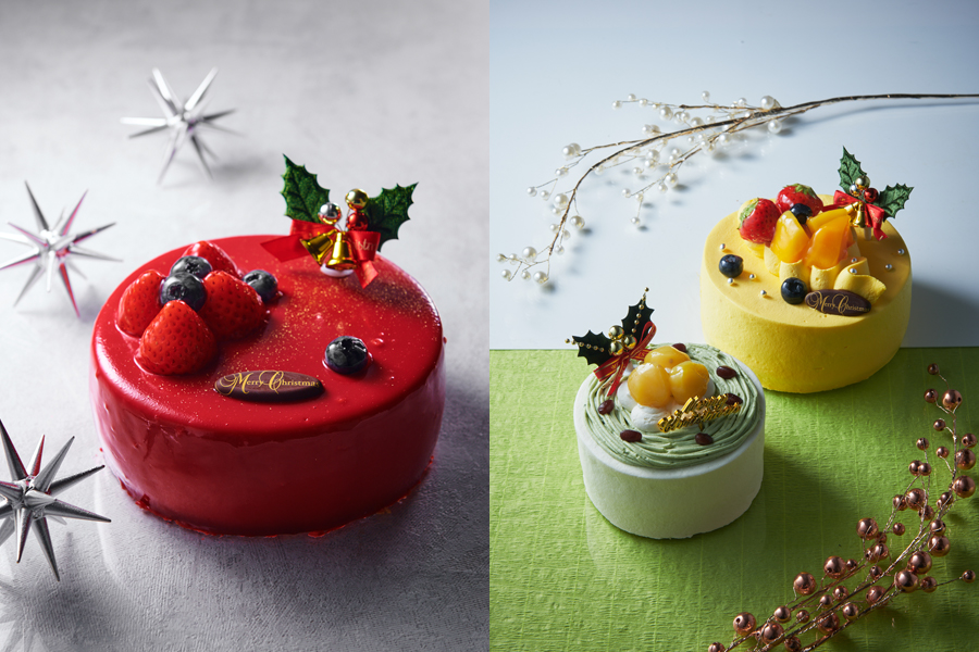 Christmas cake options from Chaterise