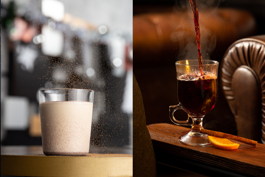 Christmas-inspired hot cocktails from Flow Bar